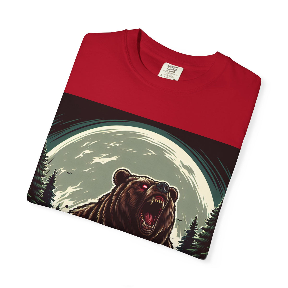 Unisex Bear Graphic T-shirt - Nature Lover's Shirt for Outdoor Adventures