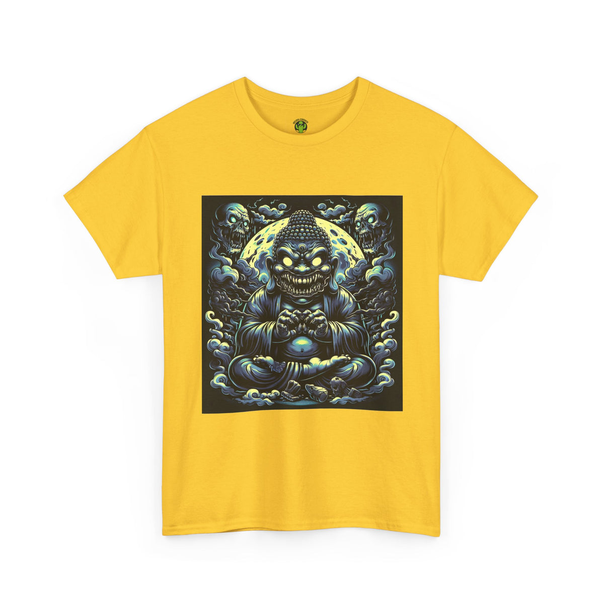 Mystical Buddha Tee, Spiritual Shirt, Meditation Apparel, Graphic T-Shirt, Unique Gift Idea