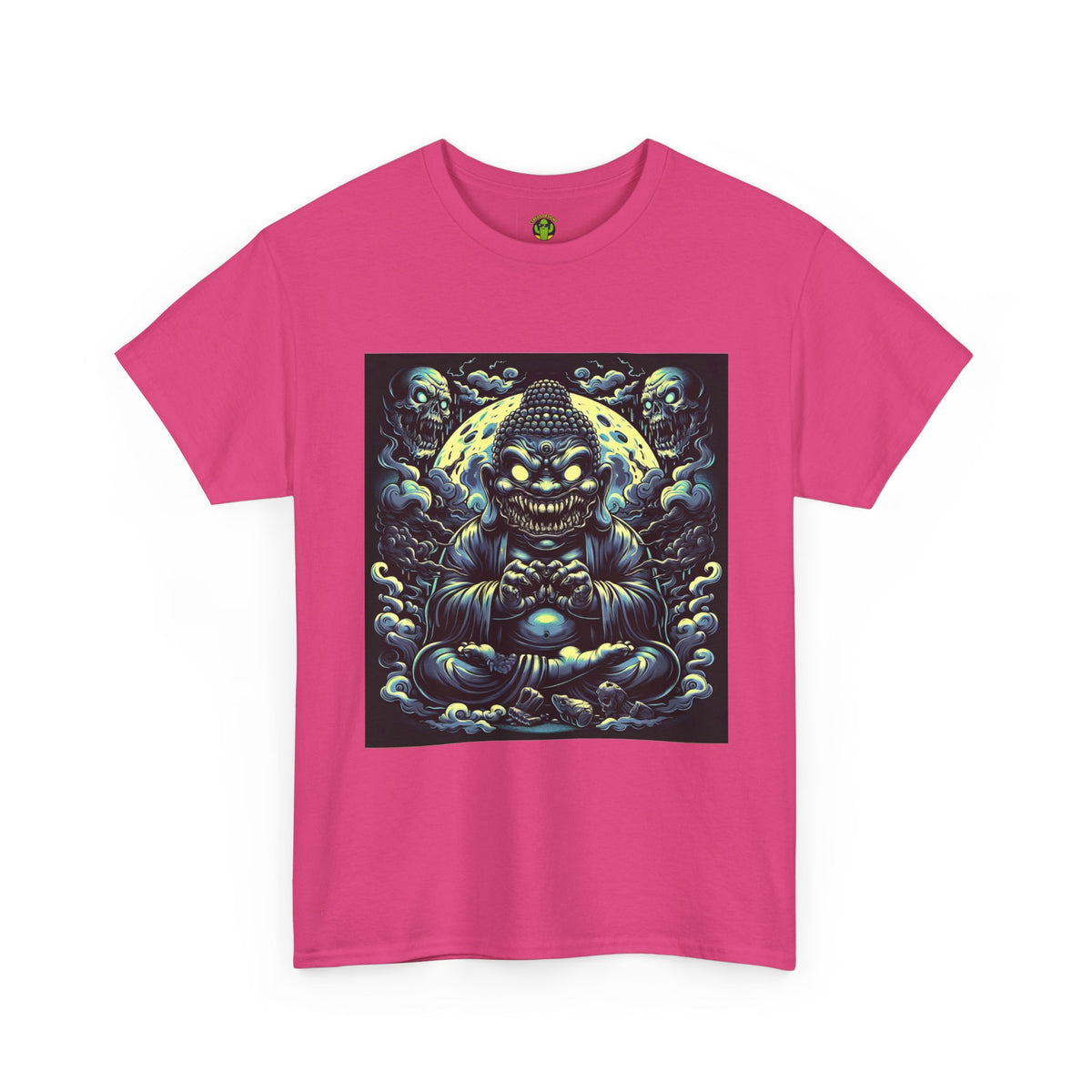 Mystical Buddha Tee, Spiritual Shirt, Meditation Apparel, Graphic T-Shirt, Unique Gift Idea