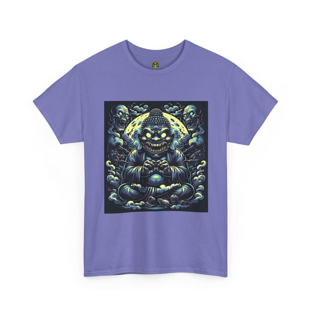 Mystical Buddha Tee, Spiritual Shirt, Meditation Apparel, Graphic T-Shirt, Unique Gift Idea