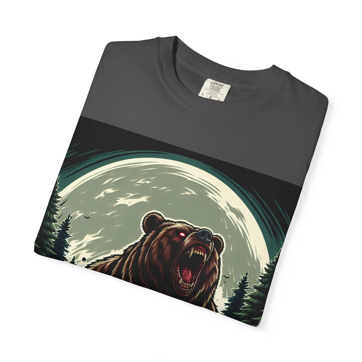 Unisex Bear Graphic T-shirt - Nature Lover's Shirt for Outdoor Adventures