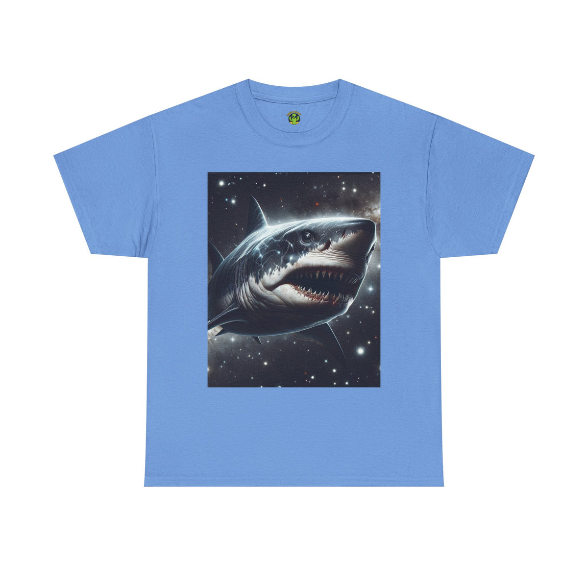 Shark Graphic Unisex Heavy Cotton Tee - Bold Ocean Vibes