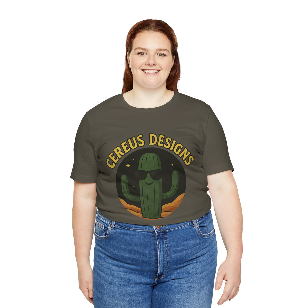 Cactus Vibes Tee - Unisex Jersey Short Sleeve T-Shirt, Let's Get Cereus Shirt, Cactus Lover Gift, Summer Fashion, Fun Graphic Tee
