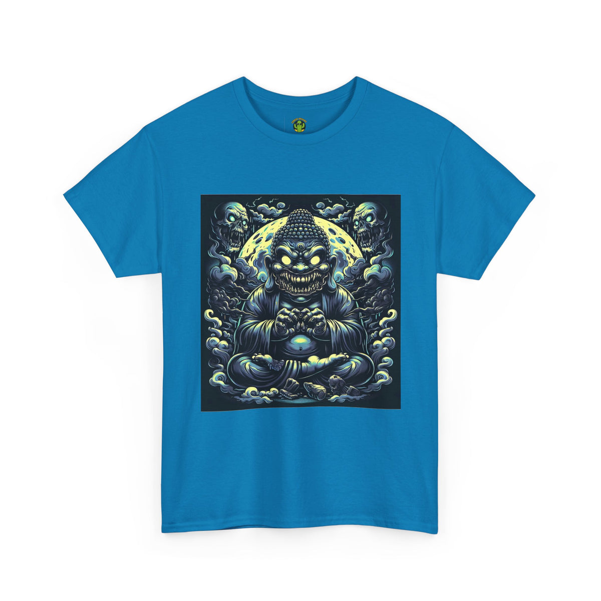 Mystical Buddha Tee, Spiritual Shirt, Meditation Apparel, Graphic T-Shirt, Unique Gift Idea