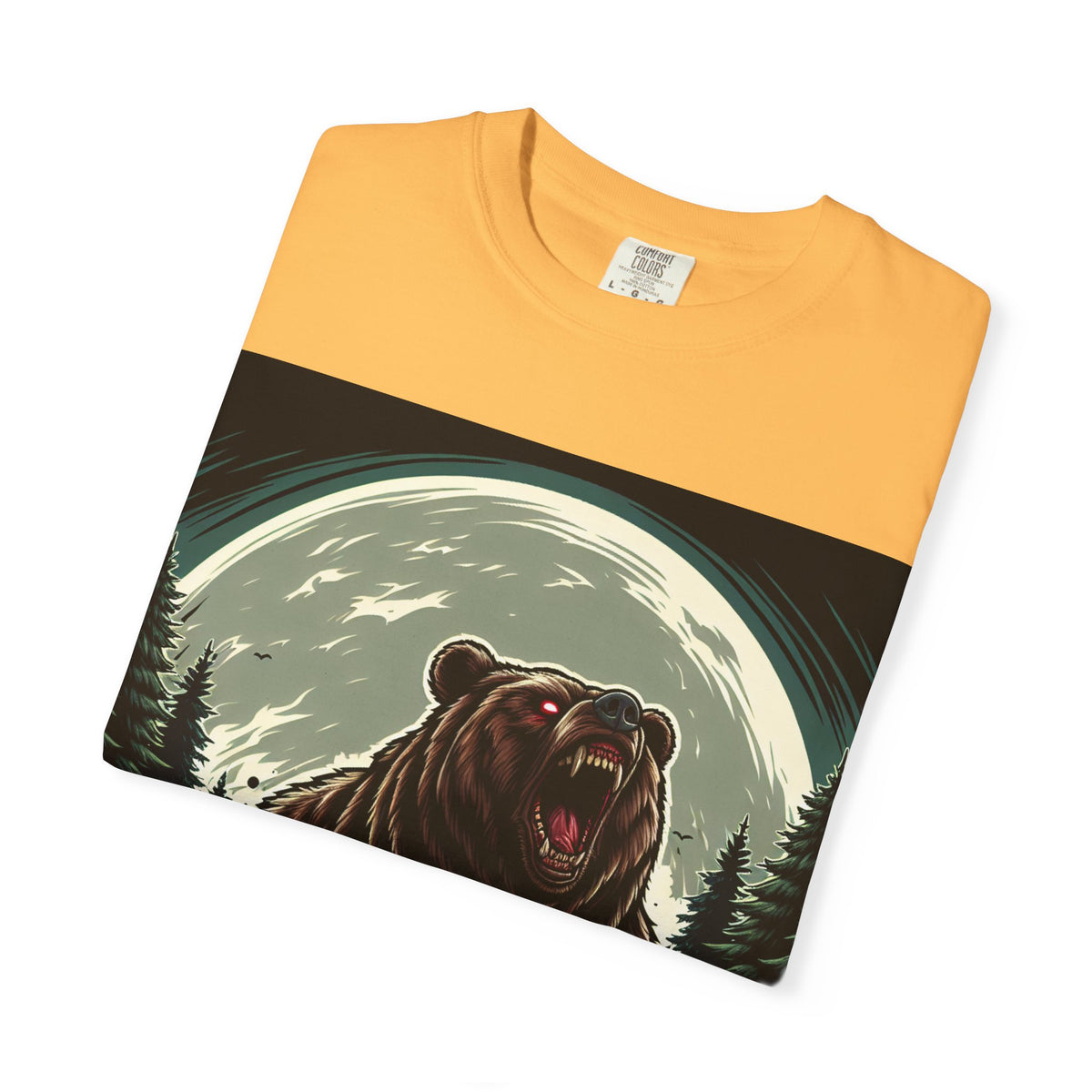 Unisex Bear Graphic T-shirt - Nature Lover's Shirt for Outdoor Adventures