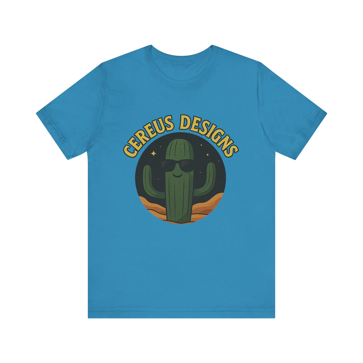 Cactus Vibes Tee - Unisex Jersey Short Sleeve T-Shirt, Let's Get Cereus Shirt, Cactus Lover Gift, Summer Fashion, Fun Graphic Tee