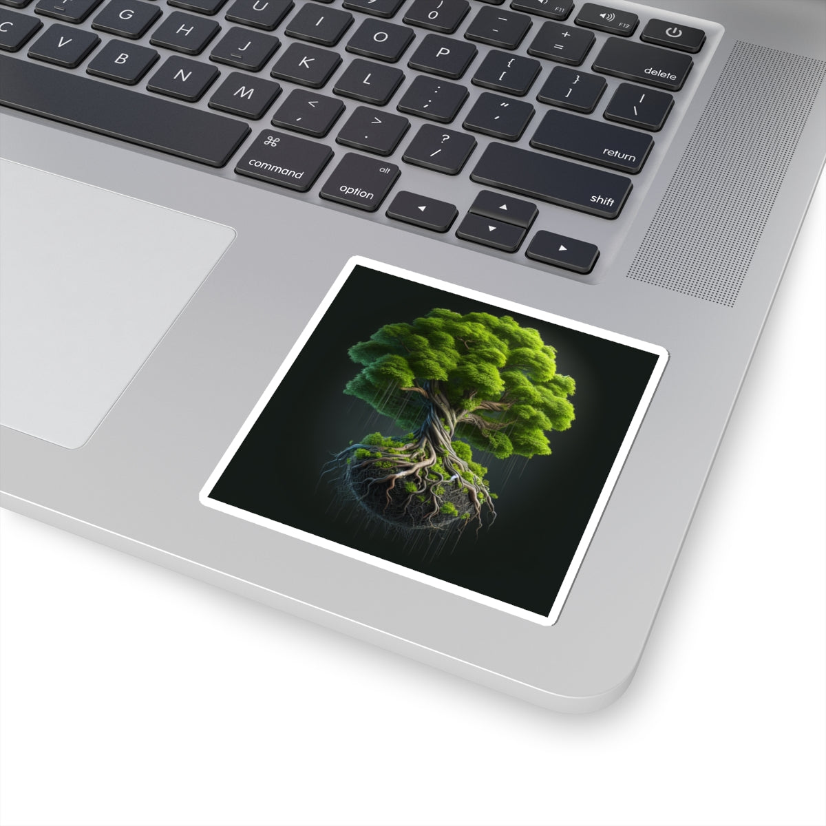 Vibrant Tree Kiss-Cut Stickers - Eco-Friendly Nature Decor, Gift for Plant Lovers, Laptops, Water Bottles, Scrapbooking