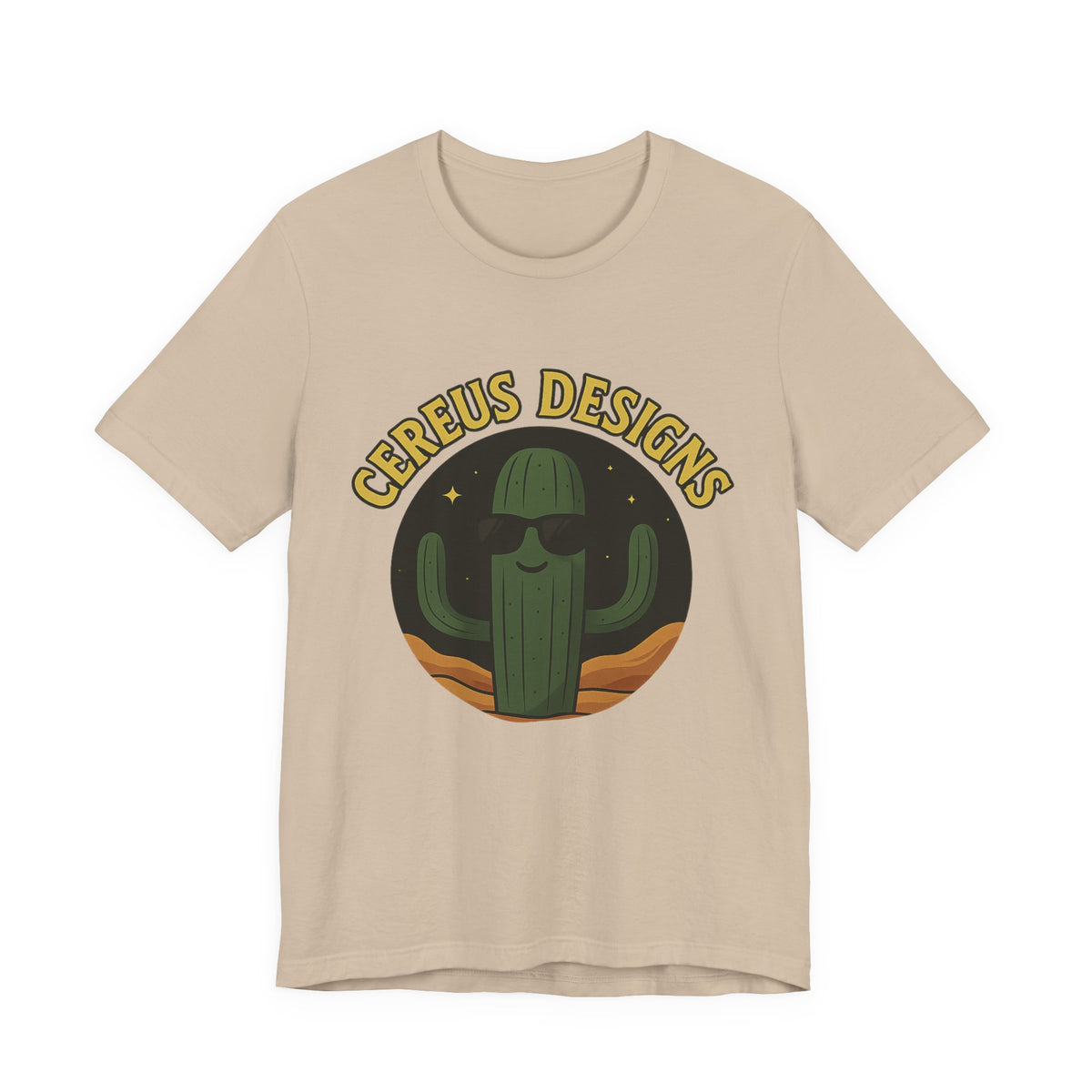 Cactus Vibes Tee - Unisex Jersey Short Sleeve T-Shirt, Let's Get Cereus Shirt, Cactus Lover Gift, Summer Fashion, Fun Graphic Tee