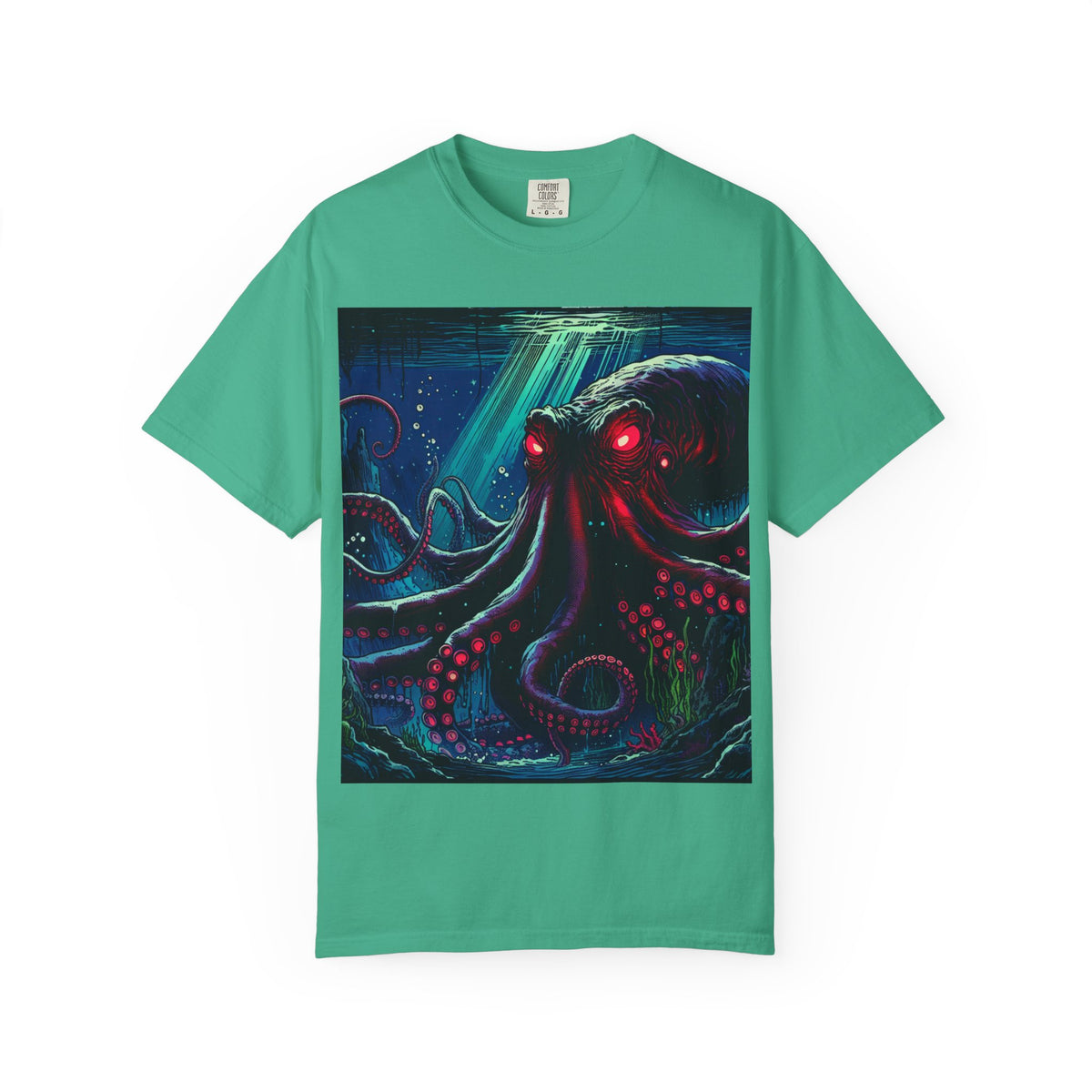 Vibrant Octopus Graphic T-Shirt