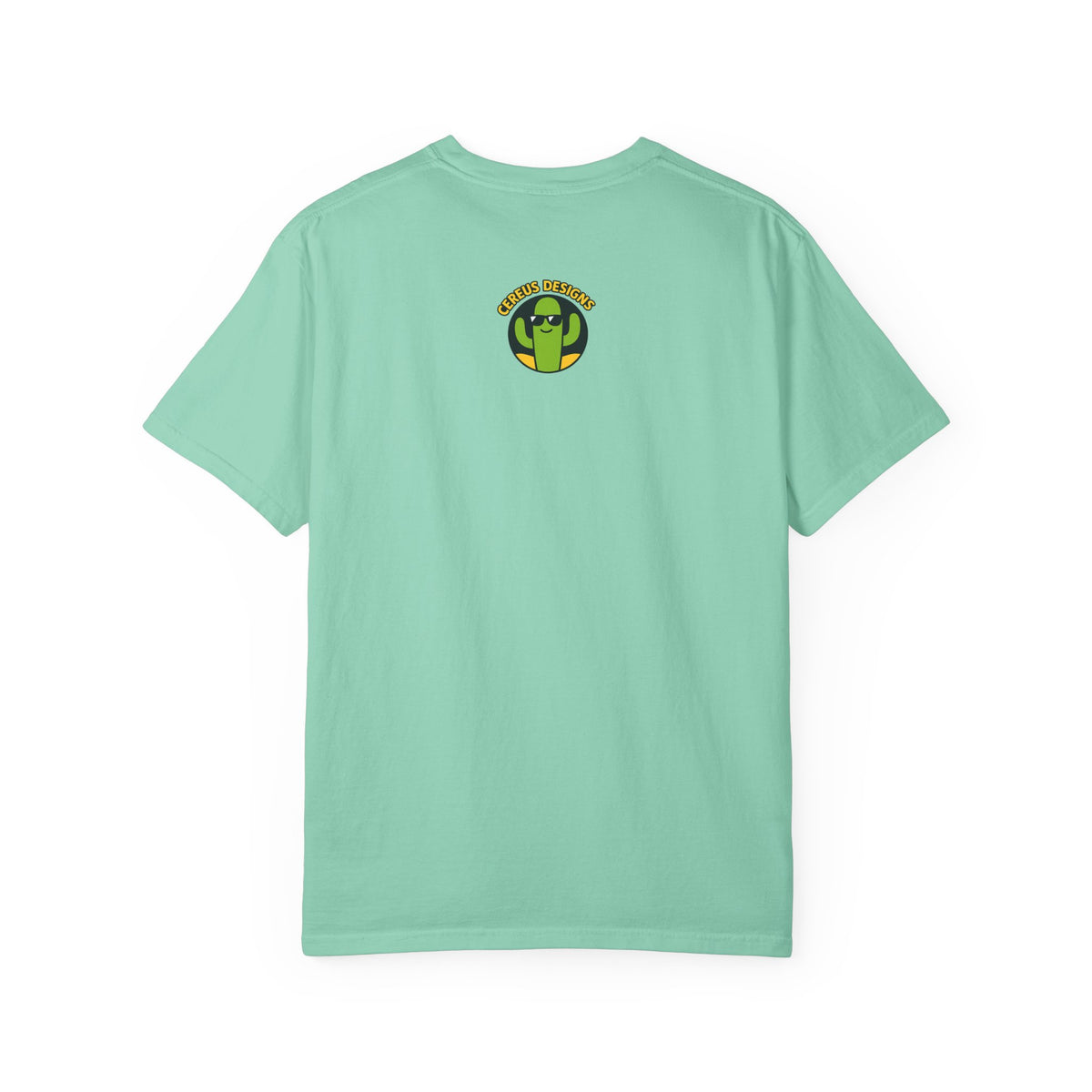 Creepy Clown Graphic Garment-Dyed T-Shirt