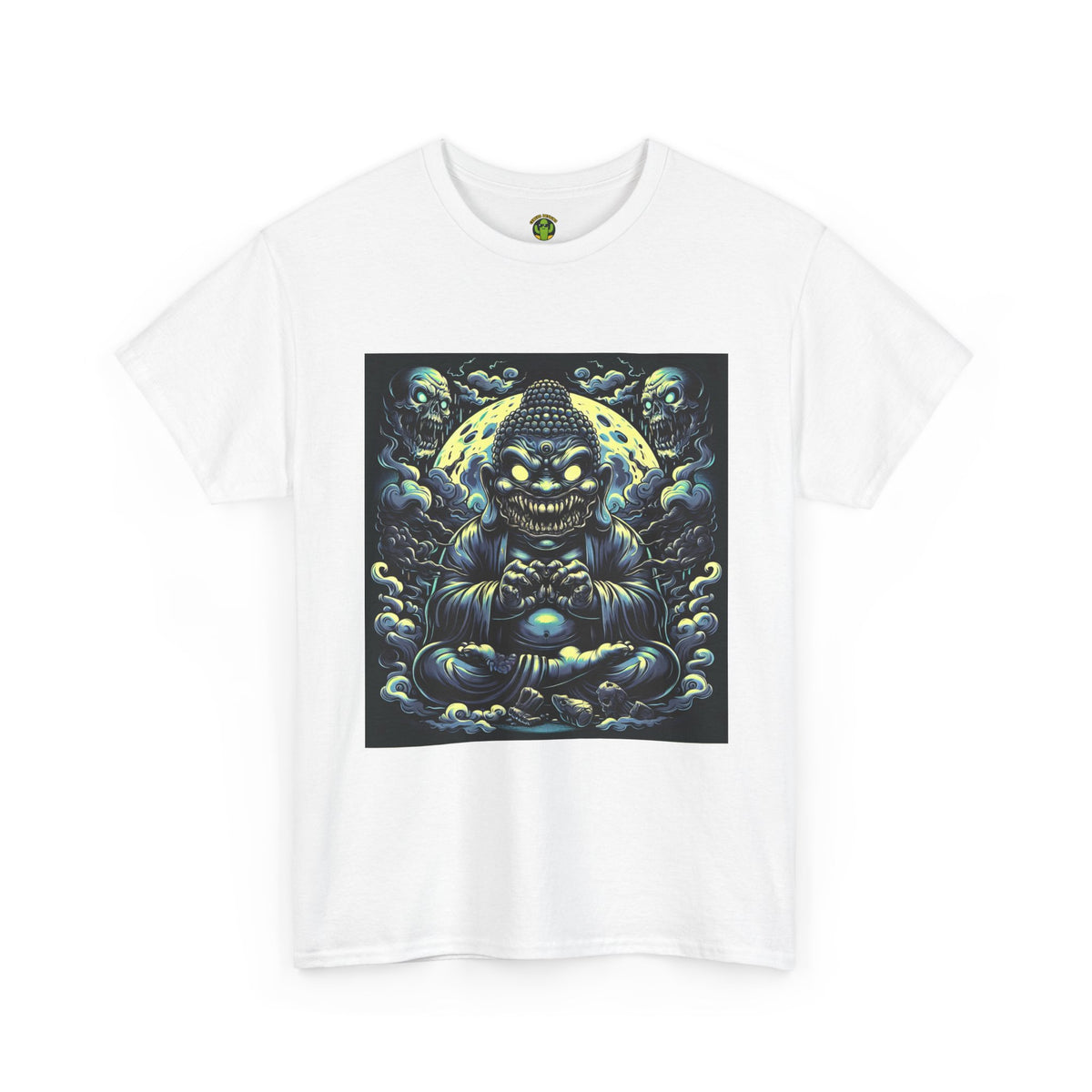 Mystical Buddha Tee, Spiritual Shirt, Meditation Apparel, Graphic T-Shirt, Unique Gift Idea