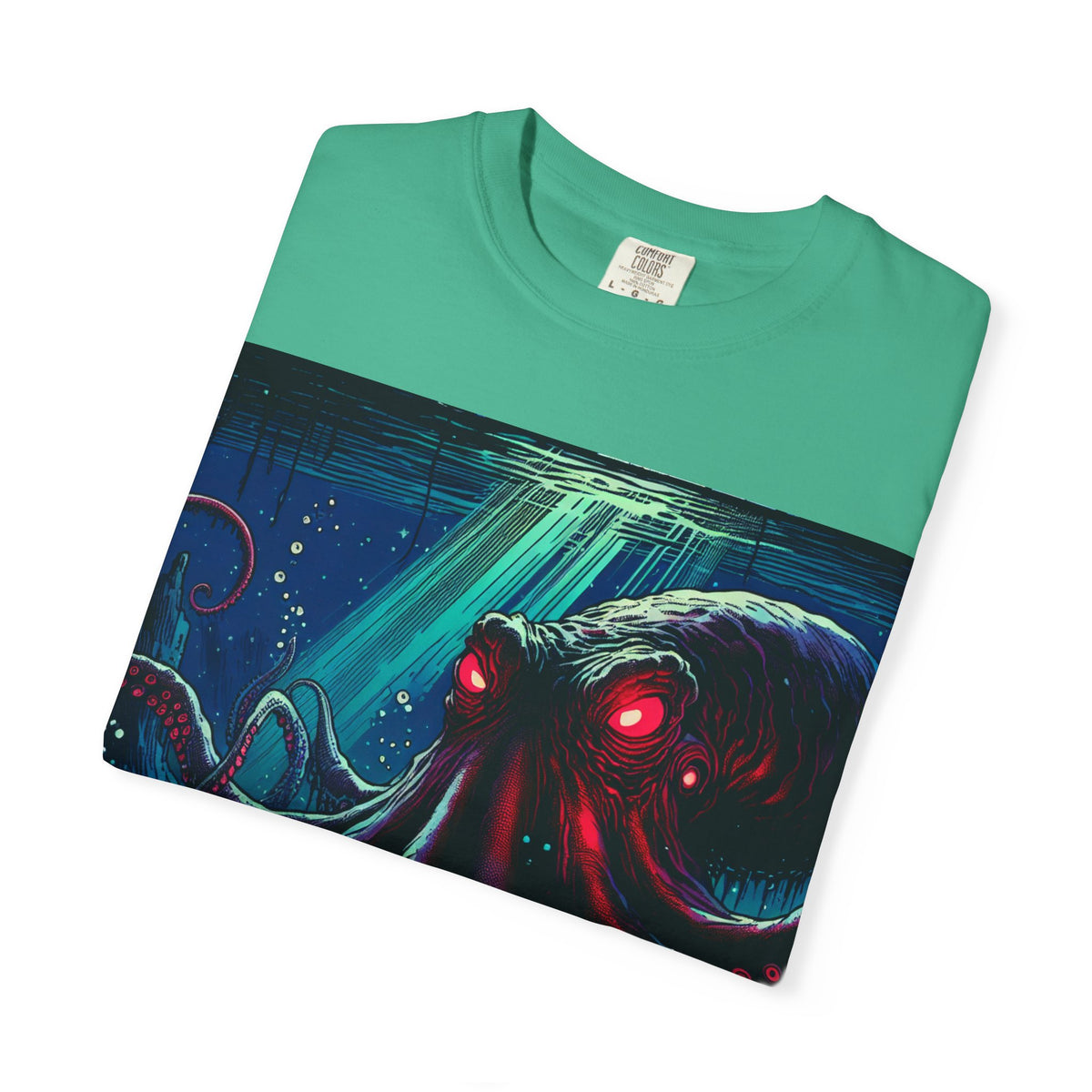 Vibrant Octopus Graphic T-Shirt
