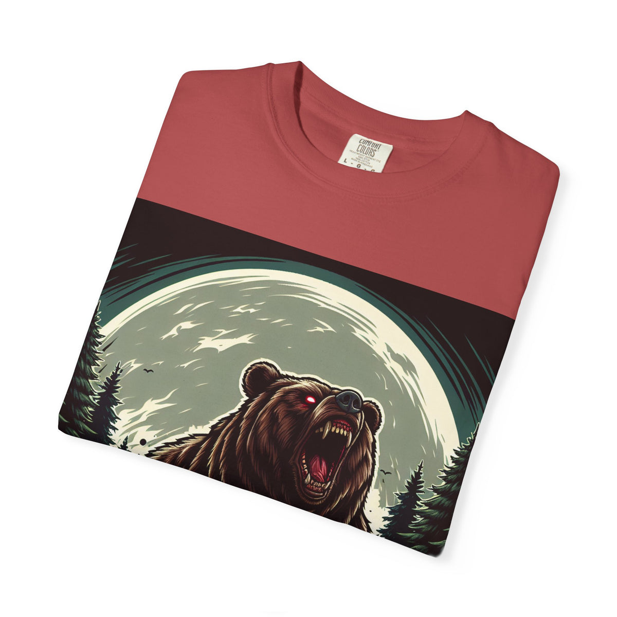 Unisex Bear Graphic T-shirt - Nature Lover's Shirt for Outdoor Adventures