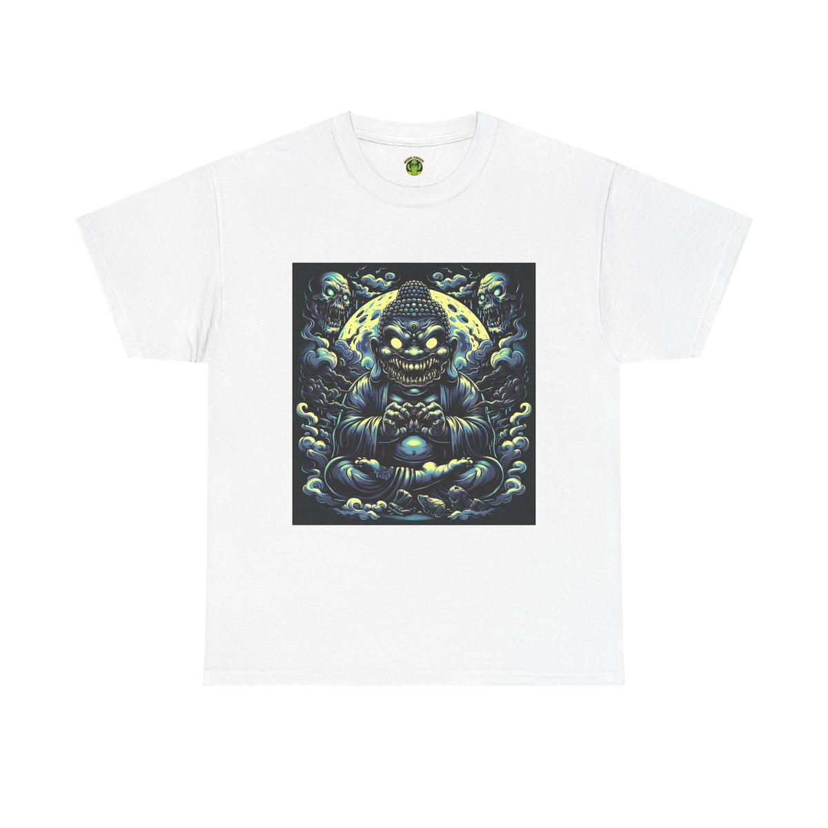 Mystical Buddha Tee, Spiritual Shirt, Meditation Apparel, Graphic T-Shirt, Unique Gift Idea