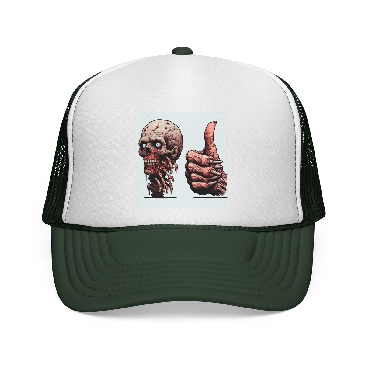 Thumbs Up Skeleton Cap, Statement Accessory