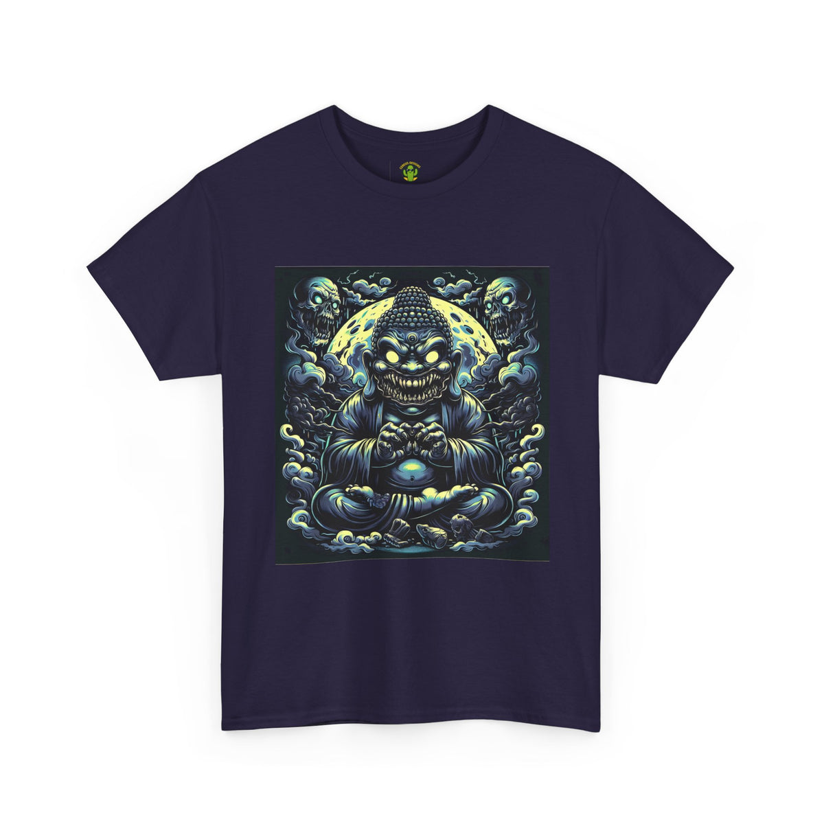 Mystical Buddha Tee, Spiritual Shirt, Meditation Apparel, Graphic T-Shirt, Unique Gift Idea